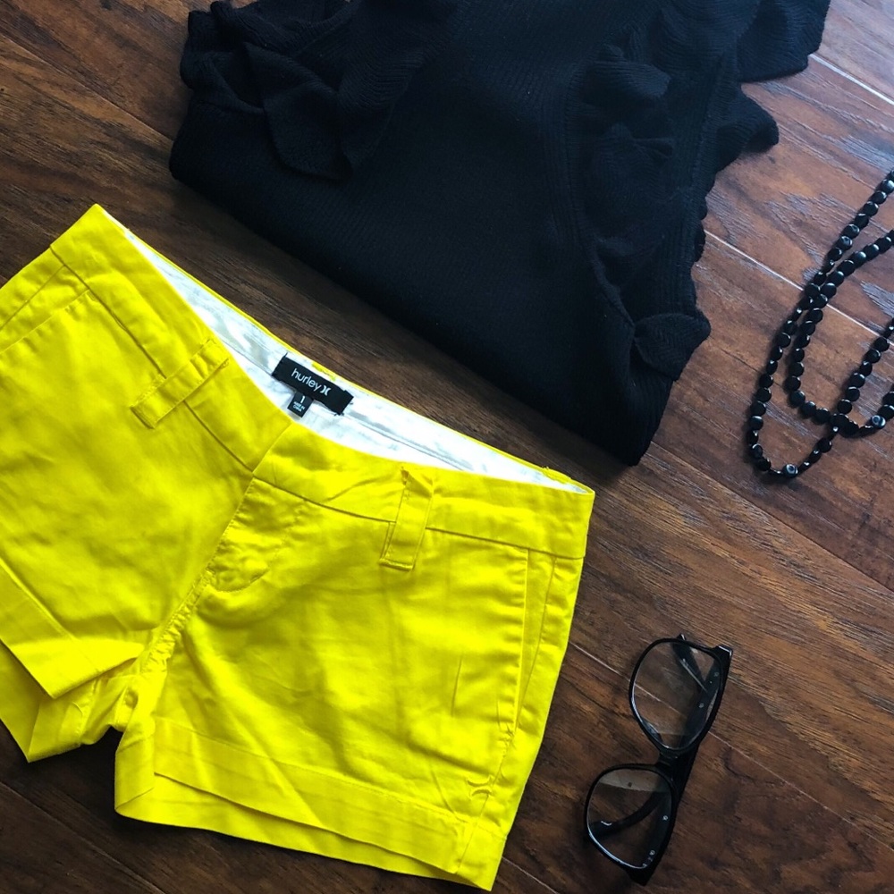 | Hurley | Yellow Shorts